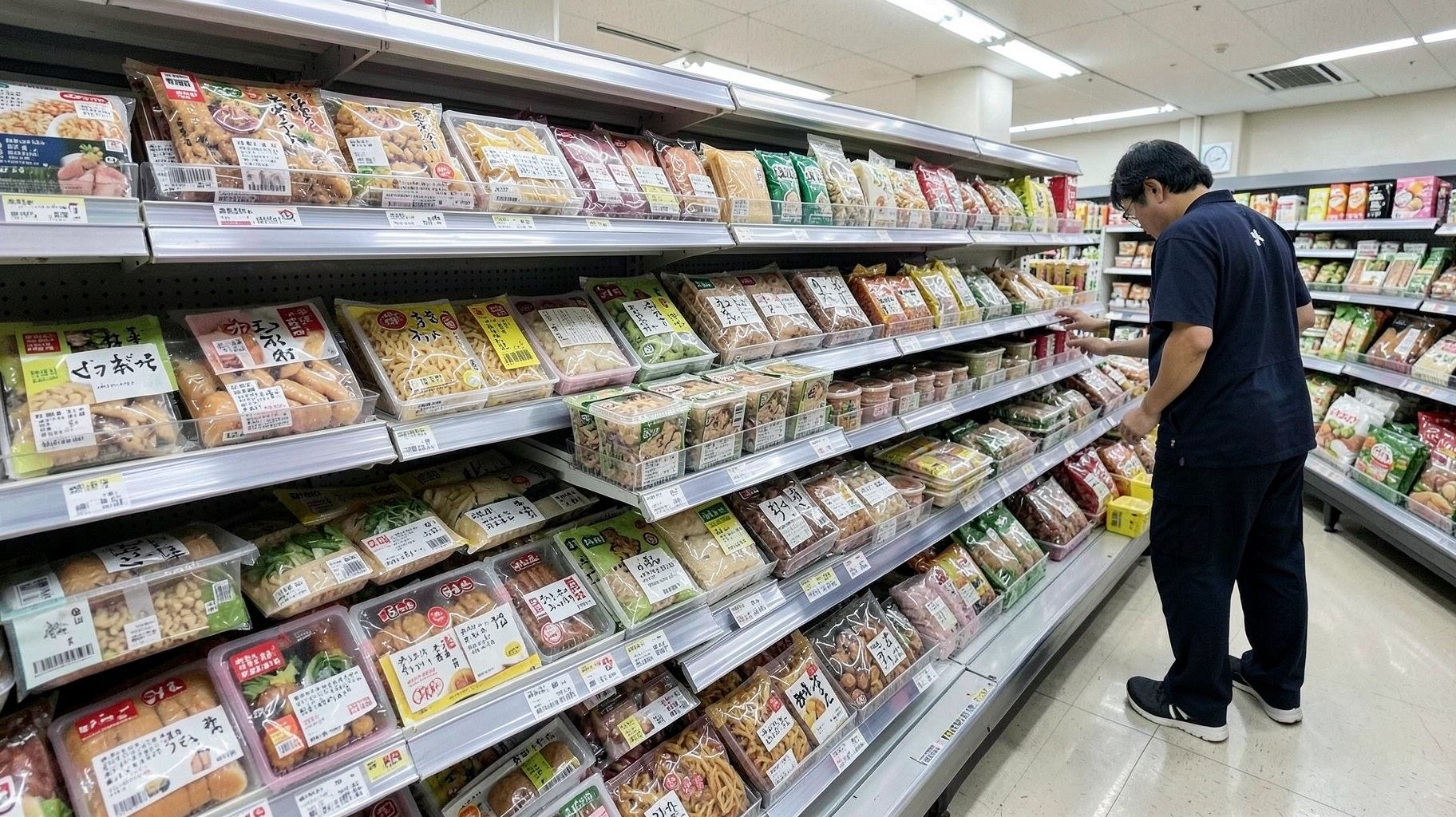 冷凍食品の小売・EC販売：売場・配送条件・返品対応の設計を検討する業務現場のイメージ写真